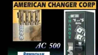 American Changer AC 500 Coin Changer by Birmingham Vending.mpg