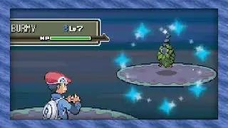 Live Shiny Burmy After 3,560 Soft Resets! (Pok&eacute;mon Platinum)