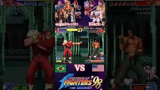 Kof 98 - Miguelito1021 vs Black C - Brian vs Daimon - The King of Fighters 98