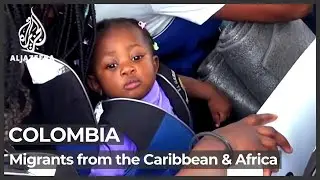 Migrants converge in Colombia hoping to cross into Central America