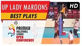 Lady Maroons' incredible defensive display against the Power Smashers  | PVL | Best Plays
