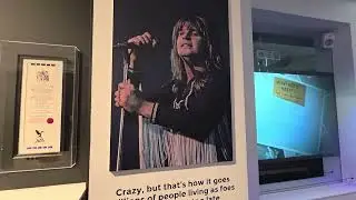 Ozzy Osbourne - Museum Exhibition -Birmingham - Black sabbath #ozzyosbourne  #sabbath #ozzy