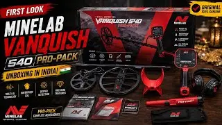 Vanquish 540 Metal Detector Unboxing In India | | Minelab Vanquish 540 Pro Pack Gold Detector India