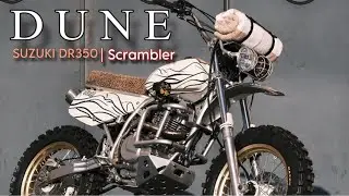 SUZUKI DR350 SCRAMBLER | &ldquo;Dune&rdquo; Project by Le Cent Vingt Cinq
