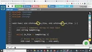CC01 - Video 6 - std::ifstream and std::ofstream example