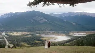Tunnel Mountain Elopement Film, Banff AB | Janzen & Avery | Sneak Peek