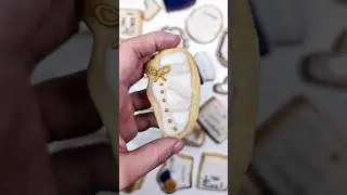 BIRTHDAY COOKIES BALLET SHOE DESIGN~ #cookies #cookiedecorating #happybirthday #ballet