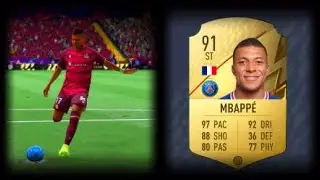 FIFA 22 KYLIAN MBAPPE 91 PLAYER REVIEW