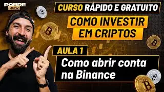 COMO INVESTIR EM CRIPTOS - Aula 1: COMO ABRIR CONTA NA BINANCE
