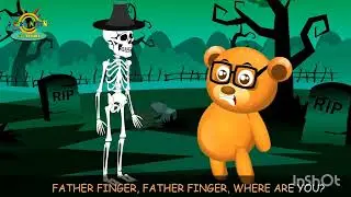 Gummy Bear vs Skeleton finger family 