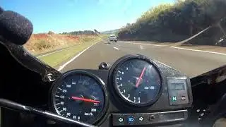 Esticada de CBR 900rr Fireblade!!! Puxando de 3 marcha