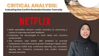 HRM 668 (ARTICLE CRITIQUE) THE FUTURE OF LEADERSHIP: HOW CONFLICT RESOLUTION ELEVATES TEAMSHIP 