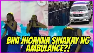 BINI Jhoanna DI NA KINAYA,  magperform sa  Biniverse Gensan! Ambulance pinatawag for ASSISTANCE!