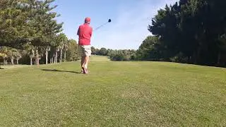 Tee off at hole 3 Real Club de Golf Campoamor