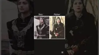 kurulus Osman Bala Vs malhun in balck 🖤who looks more pretty 😍#foryou #youtubeshorts #kurulusosman