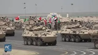 Gulf states showcase military muscle ahead of Arab Summit