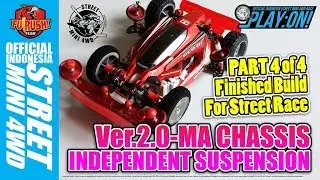 ミニ四駆 Mini 4WD Building (4 of 4) MA Independent Suspension Ver 2.0
