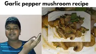 Garlic pepper mushroom recipe #goanvlogger #goanrecipe #konkanivlog #goan