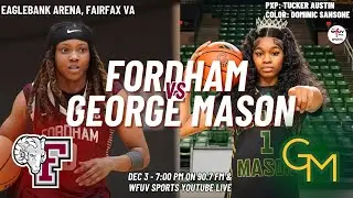 A-10 Opener: Fordham WBB vs George Mason | WFUV Sports Radio Broadcast