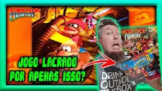 ABRINDO UM CARTUCHO DE SUPER NINTENDO LACRADO (DK3) &Eacute; MUITO BARATO .......
