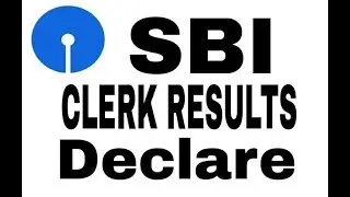 SBI clerk prelims result 2018