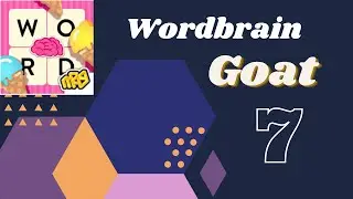 Wordbrain Goat Level 7  Answers Wordbrain Goat Updated 2020