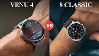 Samsung Galaxy Watch 8 Classic против Garmin Venu 4