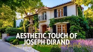 Timeless French Provincial Villa in the Hills Inspired by the Aesthetic Touch of Joseph Dirand