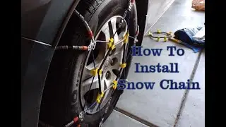 Установка цепей противоскольжения SCC Z6