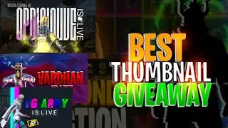 thumbnail giveaway