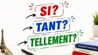 Tant, Tellement and Si in French