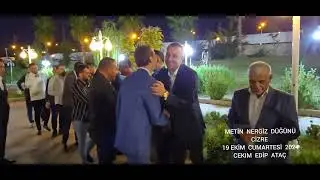 EDİP ATAÇ CİZRE METİN NERGİZ DÜĞÜNÜ