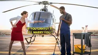 CEO Teased the Janitor: &ldquo;Fly This Helicopter, I&rsquo;ll Marry You&rdquo; &mdash; the black single dad shocked her