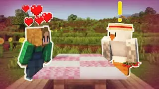 I took my WIFE on a DATE in Minecraft!