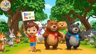 Contando Osos en el Bosque | Mejores Canciones Infantiles y Rimas Educativas