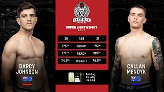 ETERNAL 70 - DARCY JOHNSON VS CALLAN MENDYK - MMA FIGHT VIDEO