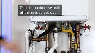 Purging the air on the IBC Superflow SFC Combi Boilers