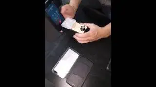 RF Safe iPhone 6s Plus Phone Radiation Case Tested with Trifield Sprint Network