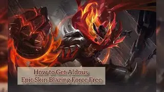 How To Get Aldous Epic Skin Blazing West With Promo Diamonds