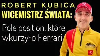 Robert Kubica szczerze o Ferrari - pretensje za zdobyte pole position i nieoczekiwane zmiany opon