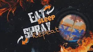 Eat sleep spray repeat 🔥 | pubg mobile montage | Trix