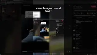 CASEOH RAGES OVER AI COVER #fypviral #funny #reddittts #fypシ゚ #twitch #reddit #memes #caseoh