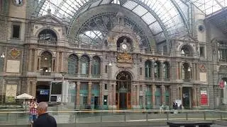 The central station of Antwerp