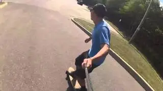 a little longboarding at the kings park bluffs