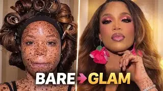 Makeup Transformation Before and After | Full Glam Makeup Look