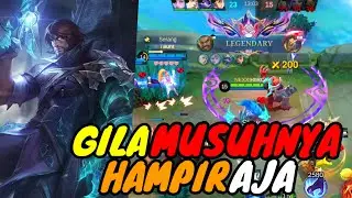 MUSUHNYA BOLEH JUGA HAMPIR AJA DICOMEBACK | ROGER GAMEPLAY - MOBILE LEGEND