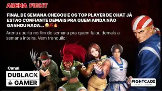 Final de semana chegou e os TOP PLAYER de chat já estão confiantes | KOF 2002 ONLINE | Fightcade 2