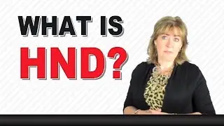 What is a HND?