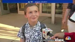 New Bucks County School Welcomes 5th Graders on 1st Day
