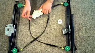 Audi A4 S4 VW Golf MK4 Cabriolet Window regulator repair works